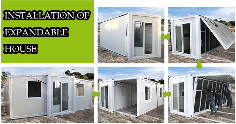 Hot sale customized demountable expandable container house
