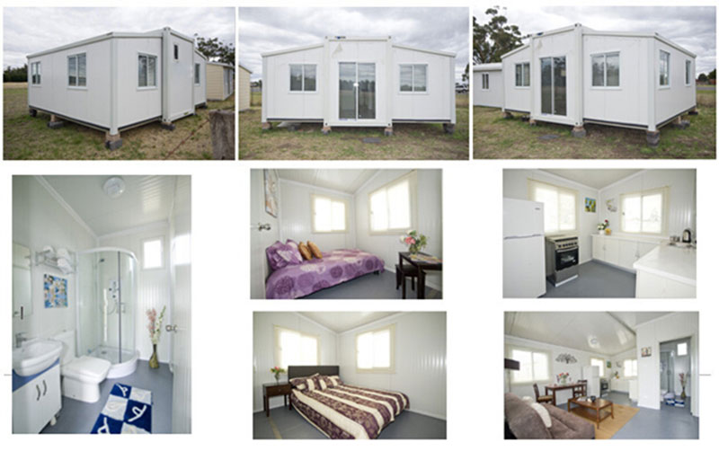 Hot sale customized demountable expandable container house