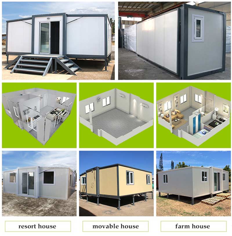 Hot sale customized demountable expandable container house