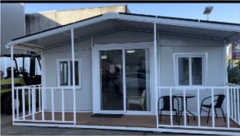 Granny flat 20FT Prefabricated expandable container house Portable building 37sqm 2 bedroom