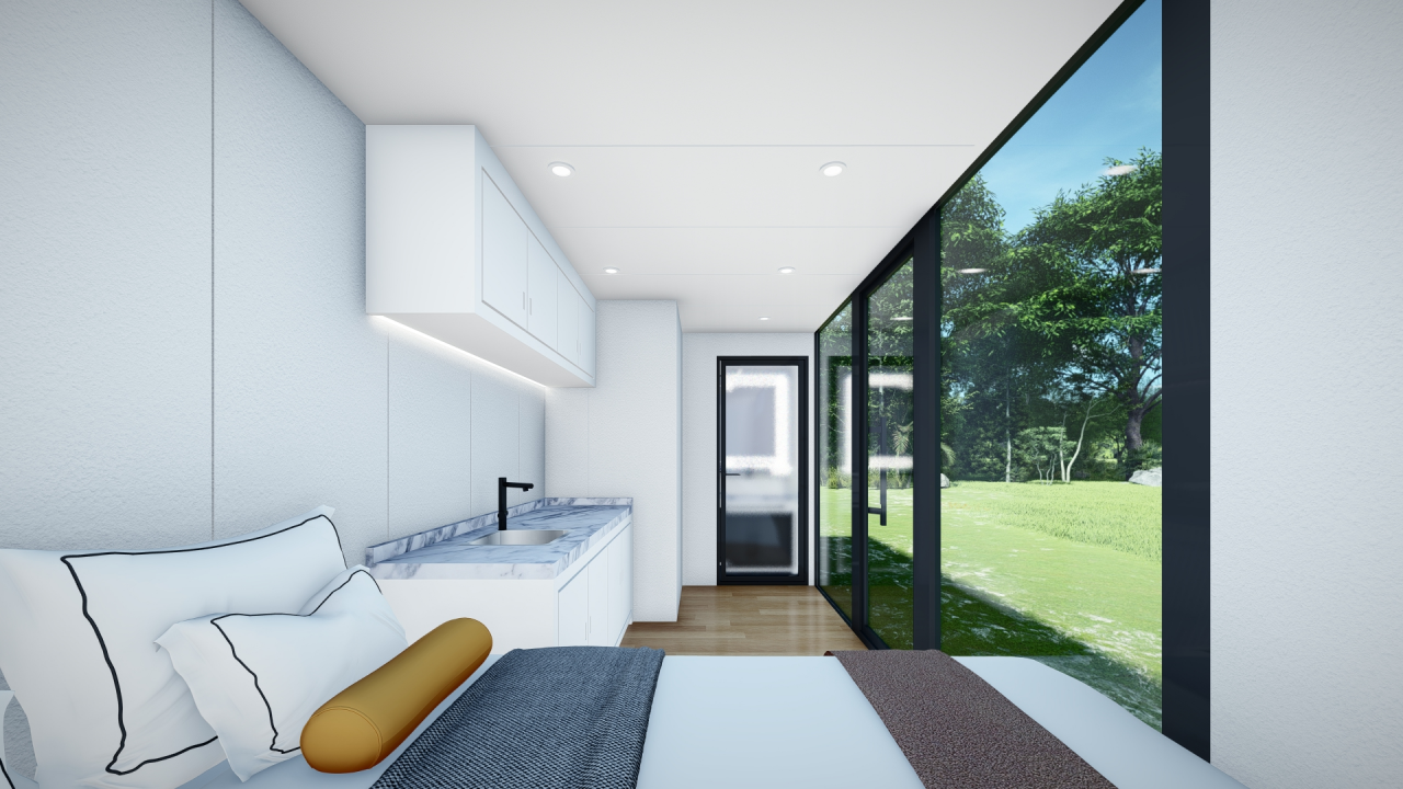 20ft Apple Cabin Modular Prefab Tiny Homes