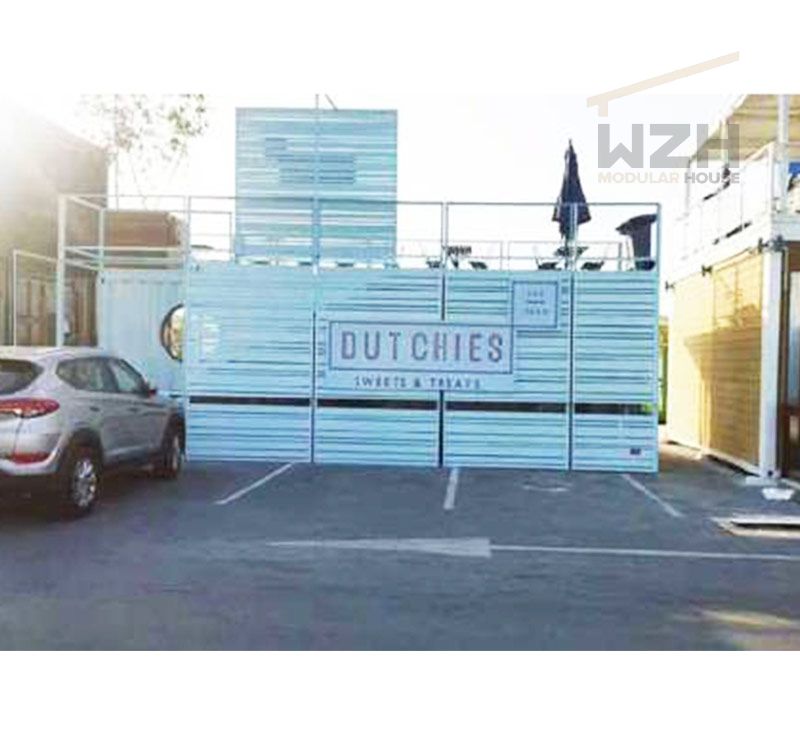 2019 Most hot luxury modular prefab shipping container restaurant coffee bar