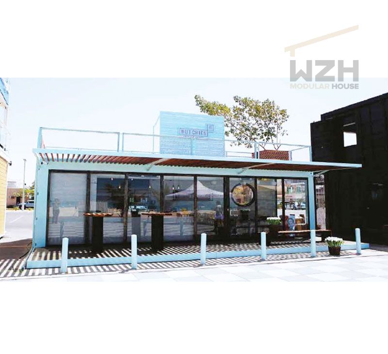 2019 Most hot luxury modular prefab shipping container restaurant coffee bar