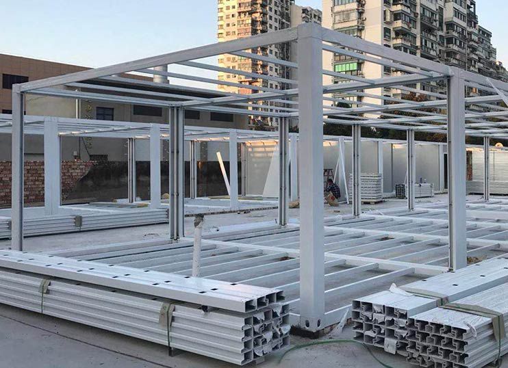 China Easy Install folding modular Prefabricated Steel Structure Container House prefab homes