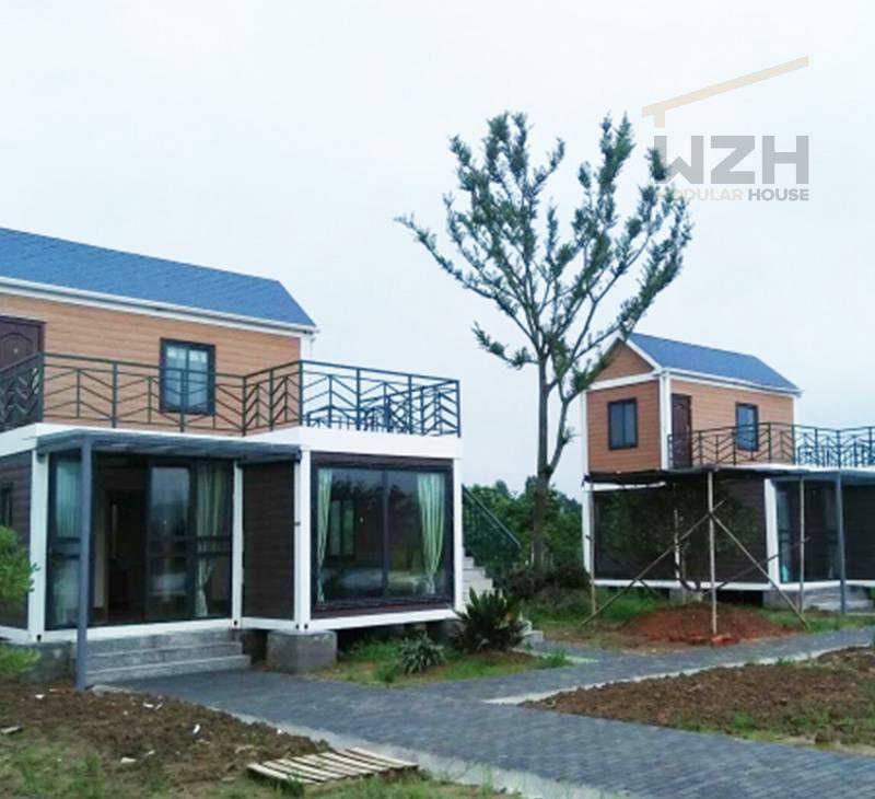 China Supplier Prefab Flat Pack Design Container House For Hotel