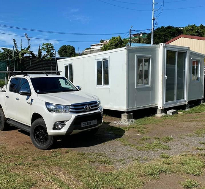 20 Feet America Farm Expandable Container House Project