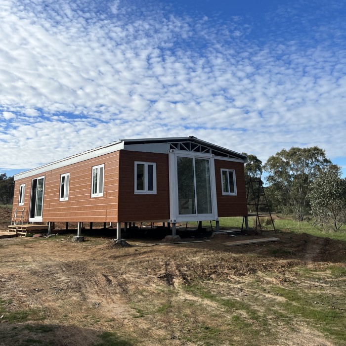 Easy to install Modular 40 feet expandable container house prefab house