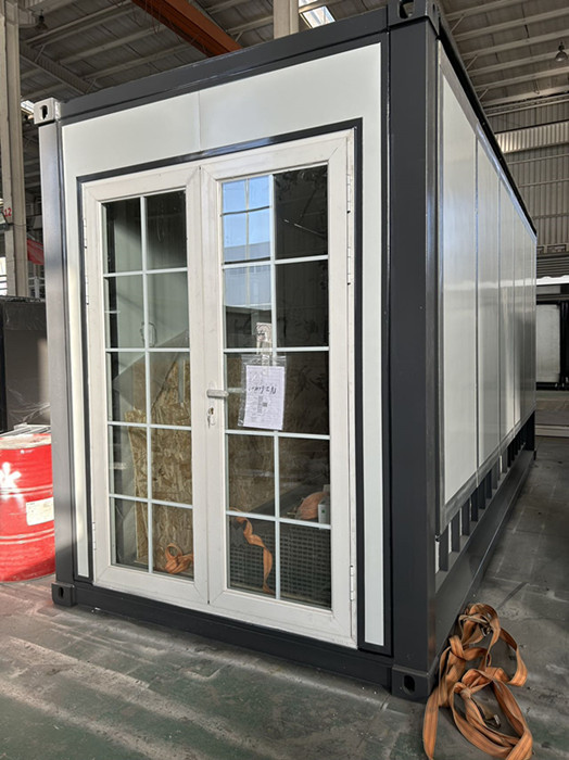 20ft 2 bedroom folding expandable tiny house prefabricated container house 37 sqm