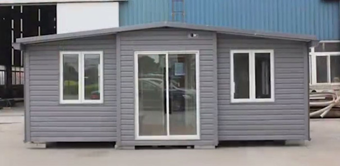 Hot sale luxury flat pack foldable 20ft expandable container house