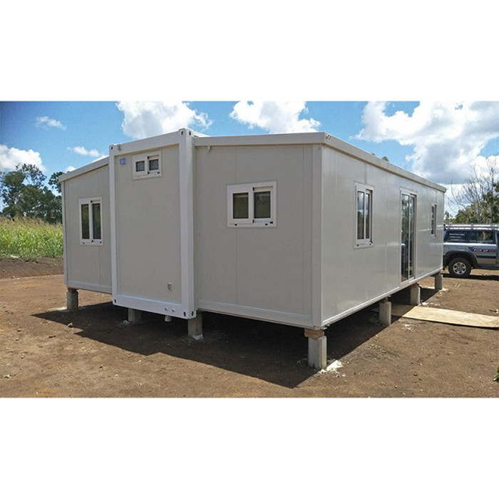20ft prefabricated expandable container houses quick build movable low cost for sale