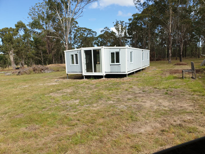 20ft prefabricated expandable container houses quick build movable low cost for sale