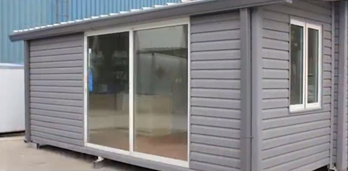 20Ft Cladding Wall Prefab Modular Designed Container House