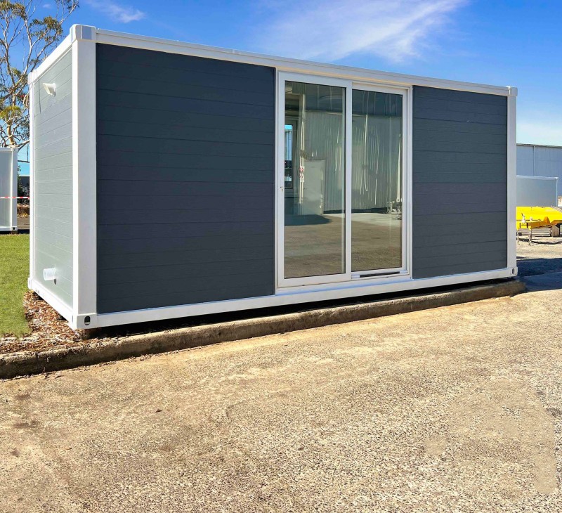 Full standard 20ft studio container House Prefabricated with one kitchen and one bathroom