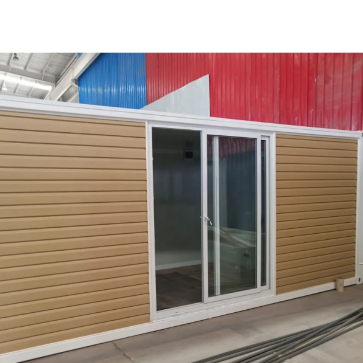 Full standard 20ft studio container House Prefabricated with one kitchen and one bathroom
