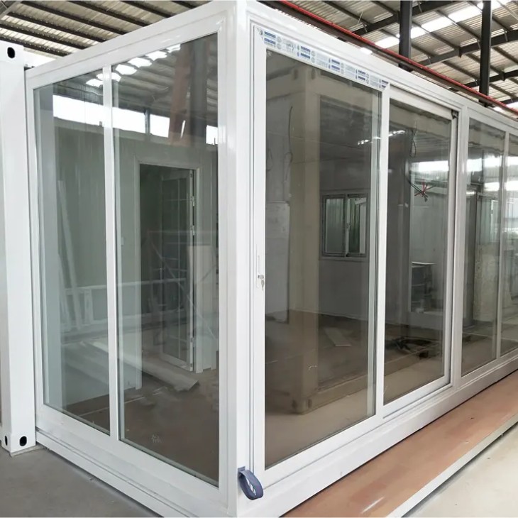 High quality 20 feet push out container house