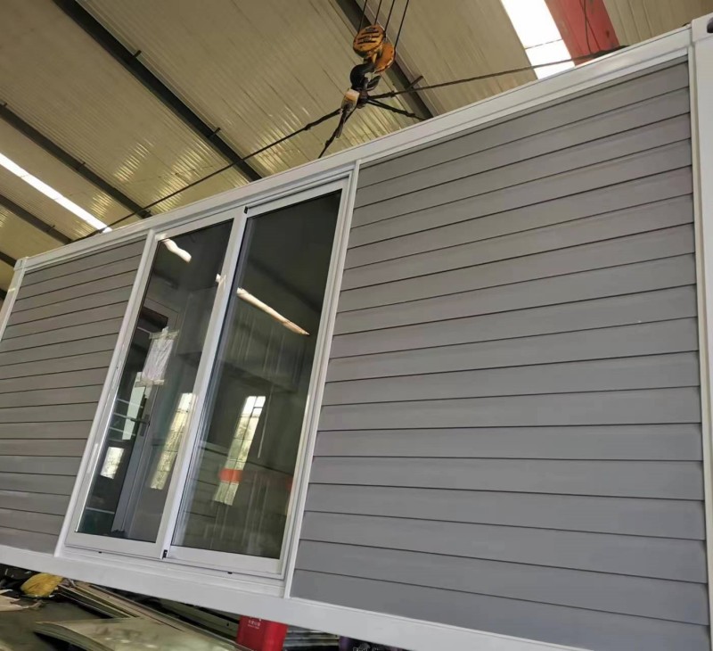 20Ft Cladding Wall Prefab Modular Studio Container House