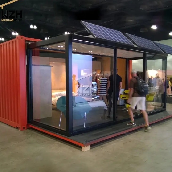 Hot sell 20 feet sliding container house