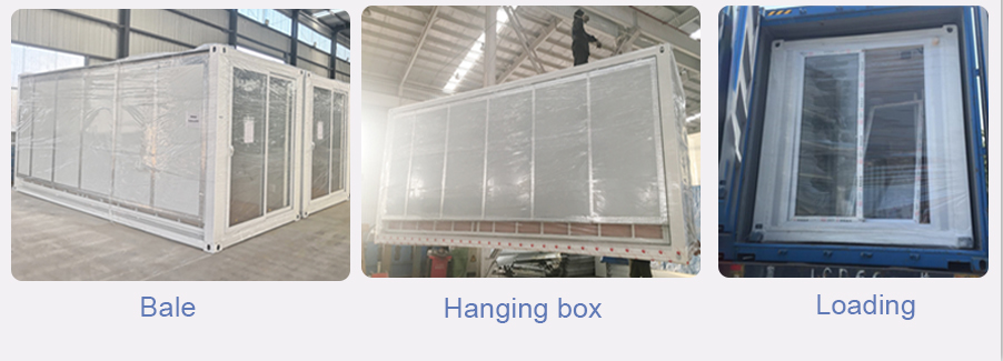 Living Customized Prefabricated Expandable Container Workshop Prefab Houses with Toilet